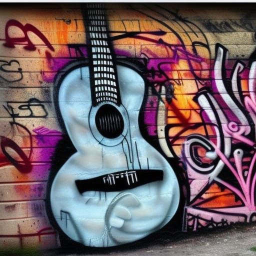 Music graffiti oh my hiti