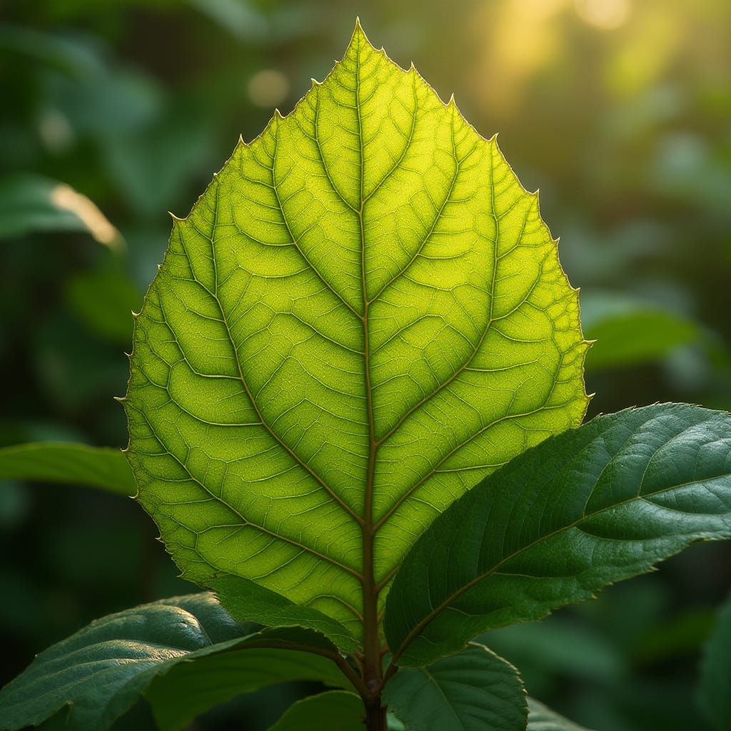 Nature's Fleeting Beauty: Gold to Green
