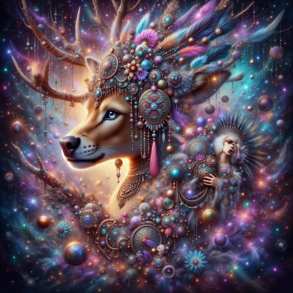 Dreamlike Cityscape Heart: Hyperrealistic Splash Art