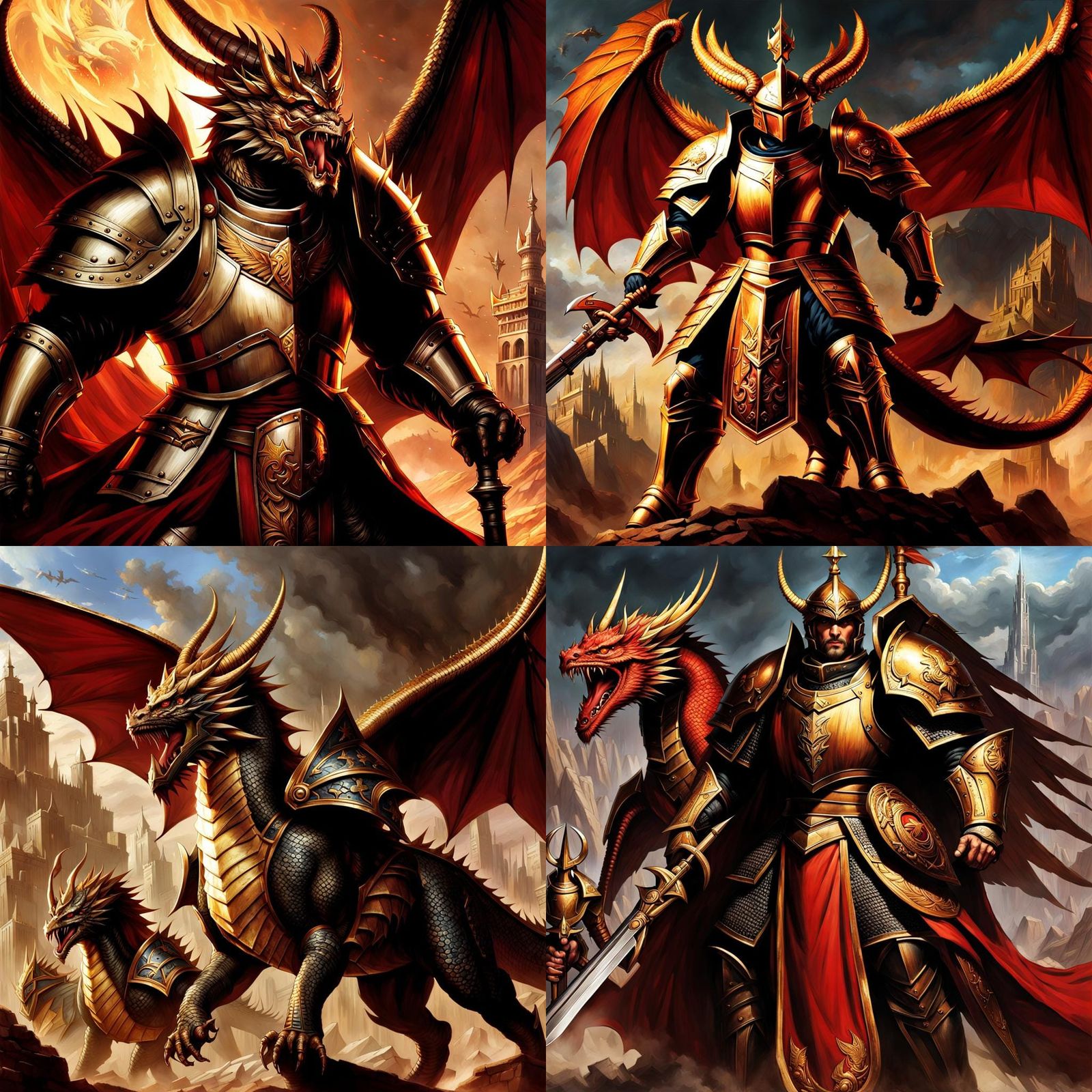 Dragon Knight of the Adeptus Astartes