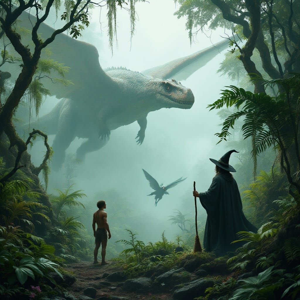 Enchanted Primordial World with Wonders