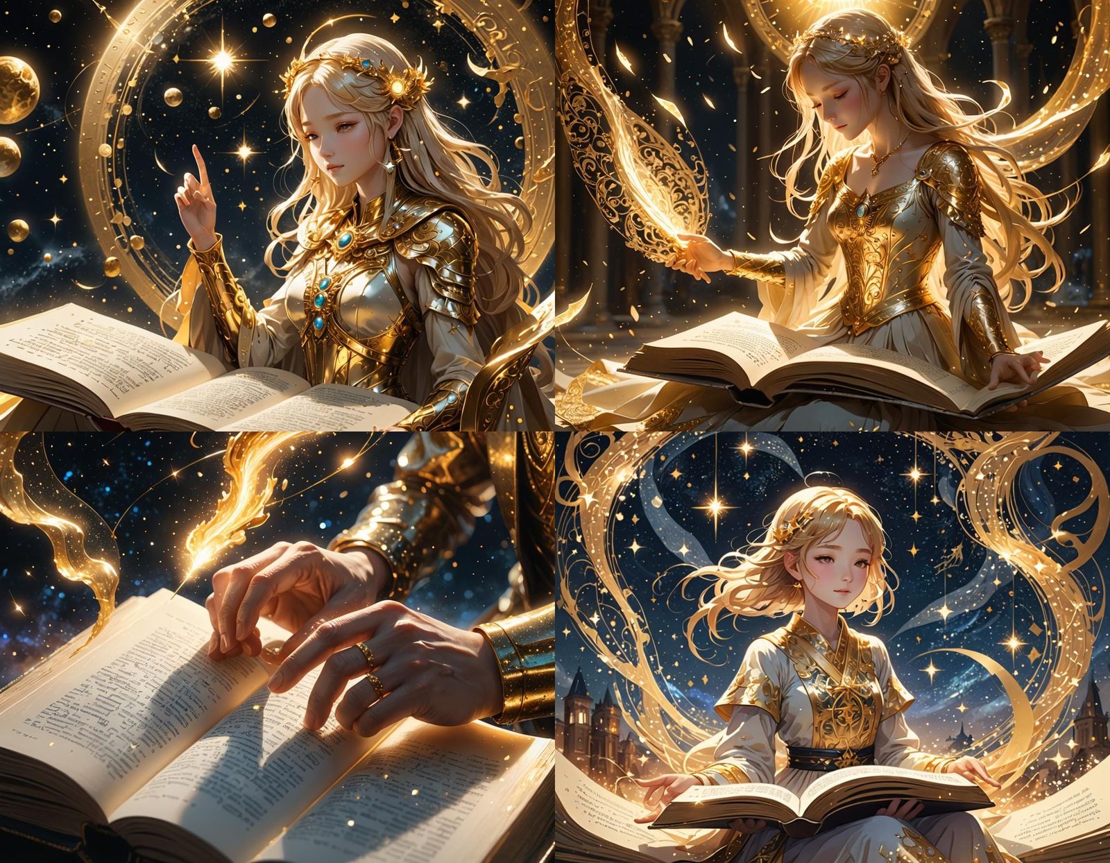 Celestial Light Figure Edits Golden Book