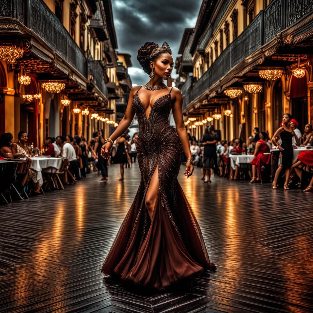 Gorgeous Lola: A Hyperrealistic Cinematic Portrait