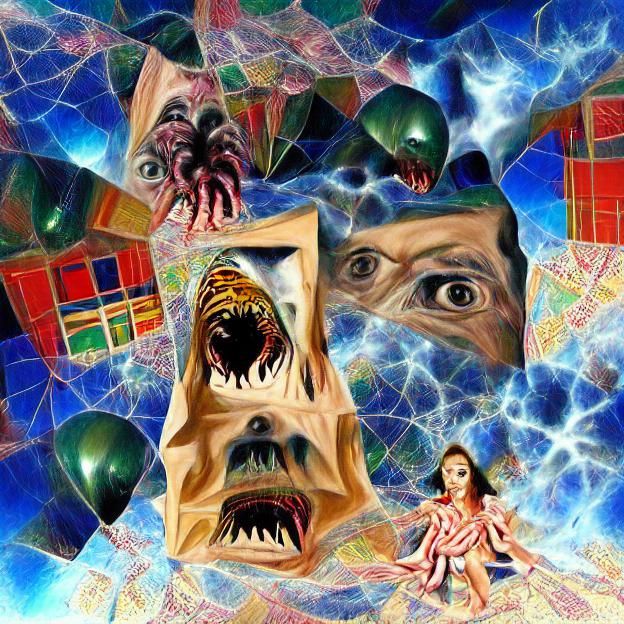 Surreal Sixth Dimensional Terror and Unknowable Fears