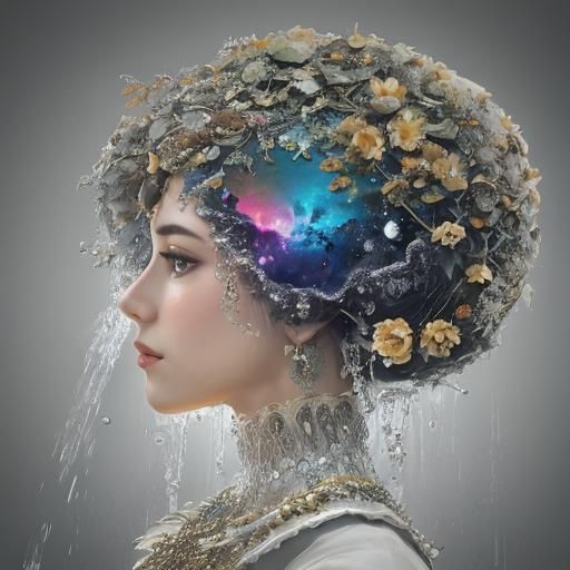 Dreamland: Double Exposure Art with Golden Showers