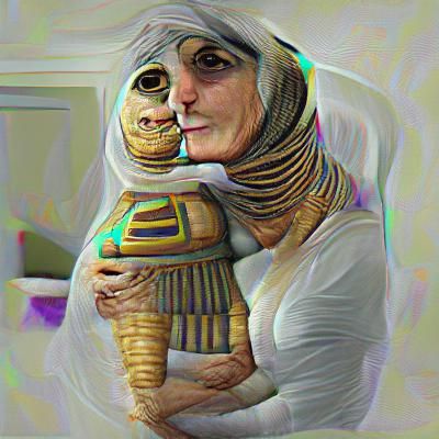 AI-Generated Image of an Egyptian Mummy