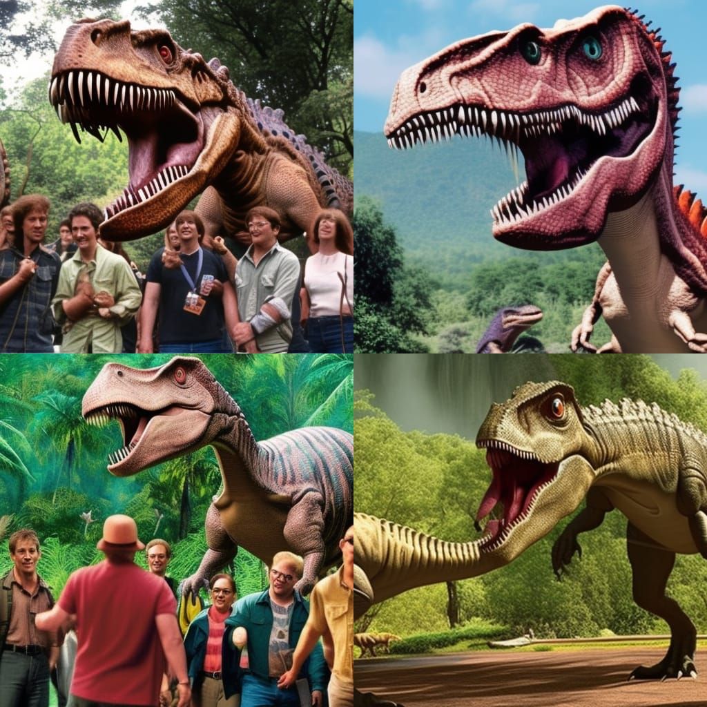 Dinosaurs Unionize in Jurassic Park
