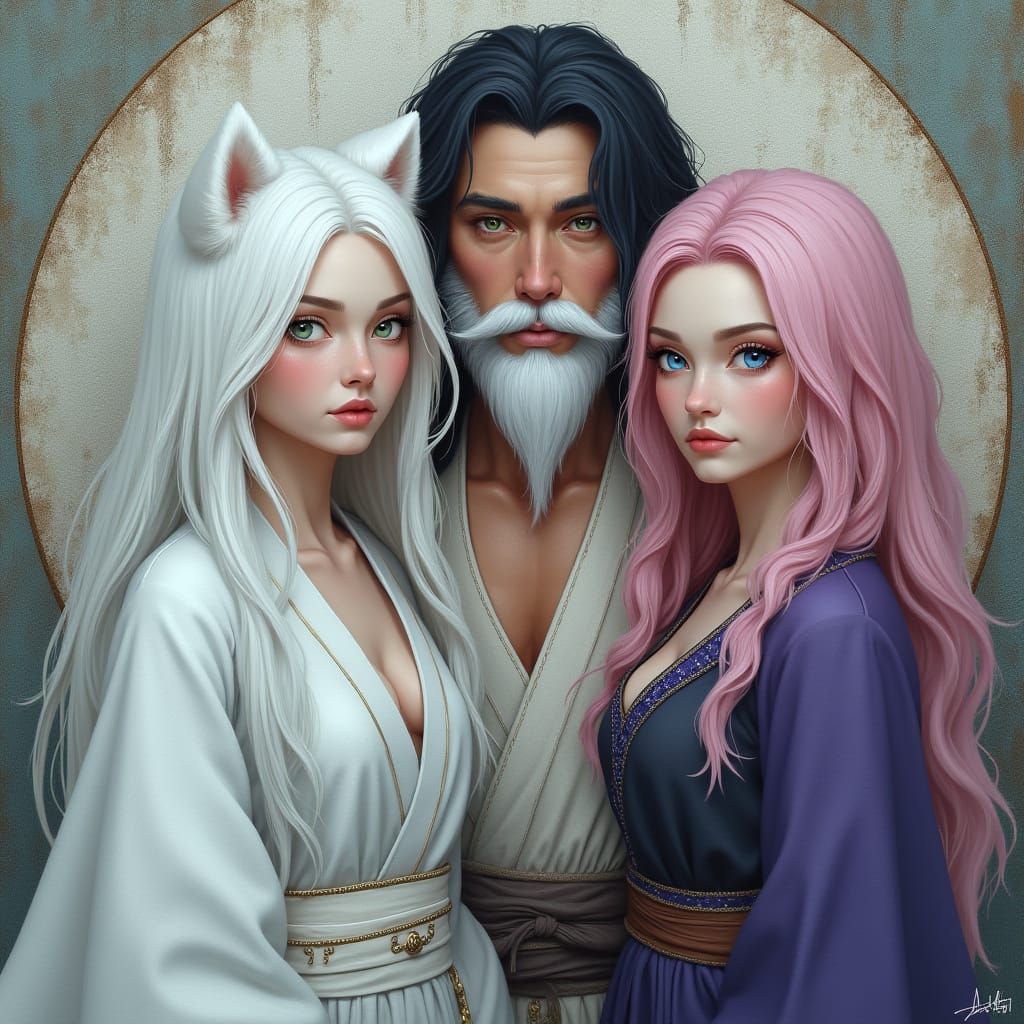 Wolfie, Hellionus & Peony IV