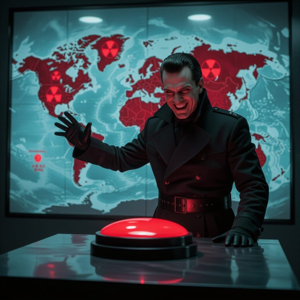 Supervillain's Wicked Grin Before World's End