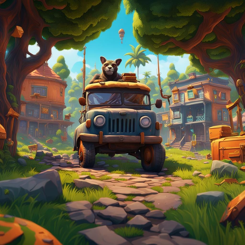 A Day in the Life: Matte Painting Concept Art