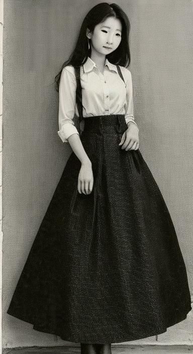 Abstract Non-Euclidean Painting in Cubist Art Deco Style