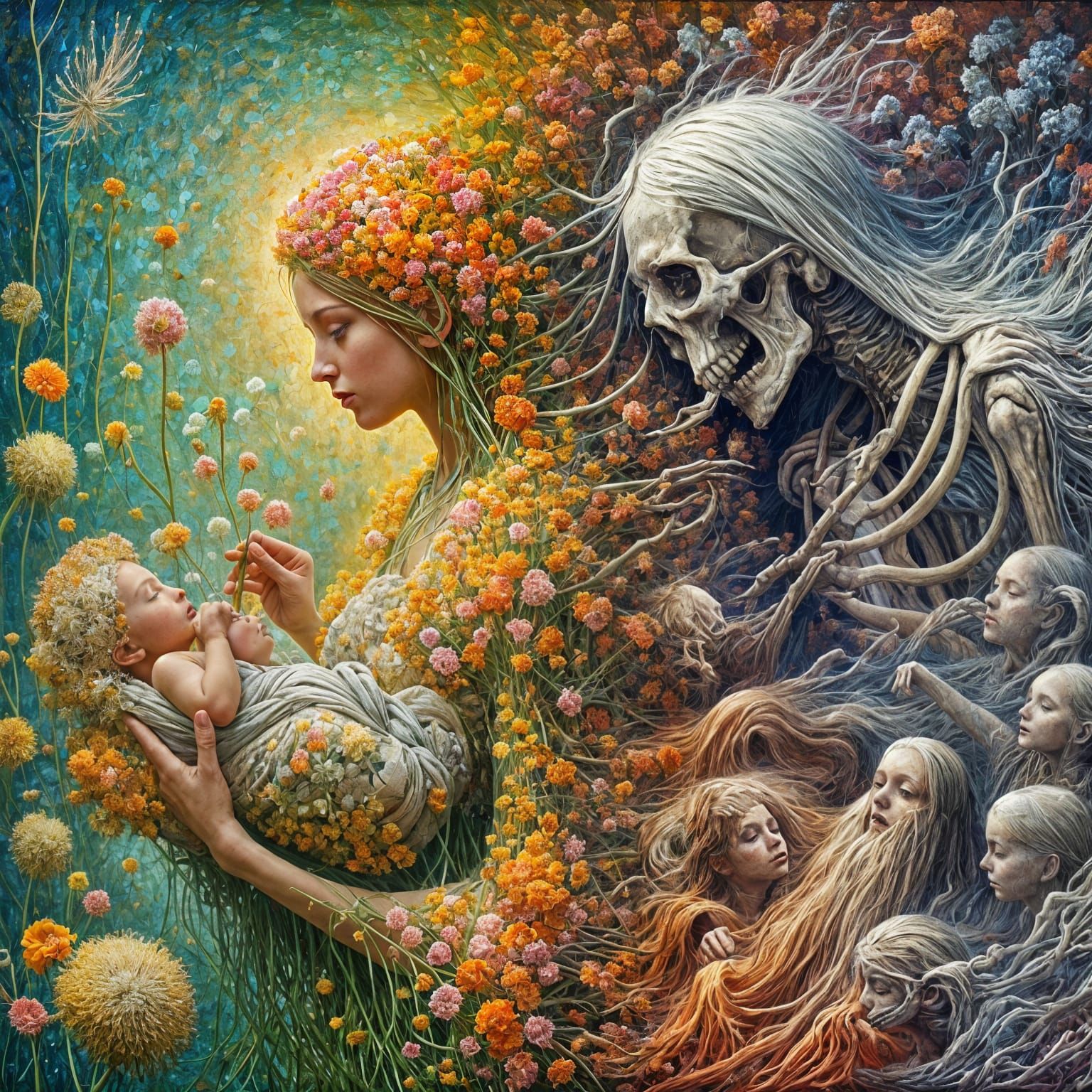 Life and Death Dance: Maiden, Infant, and Skeleton in Spectr...