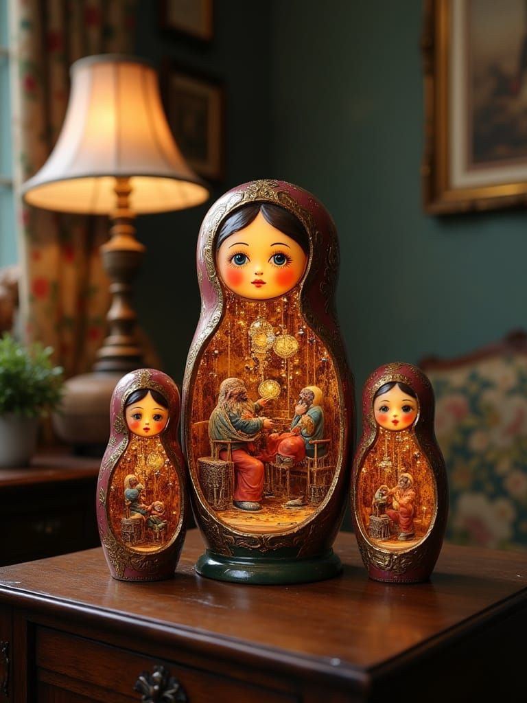 Cutaway Matryoshkas