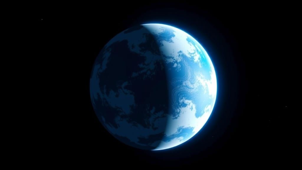 Perfect Spherical Planet in Deep Space