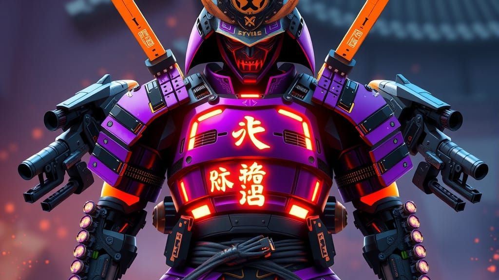 Cyber Samurai: A Fusion of Ancient Tradition and Futuristic ...