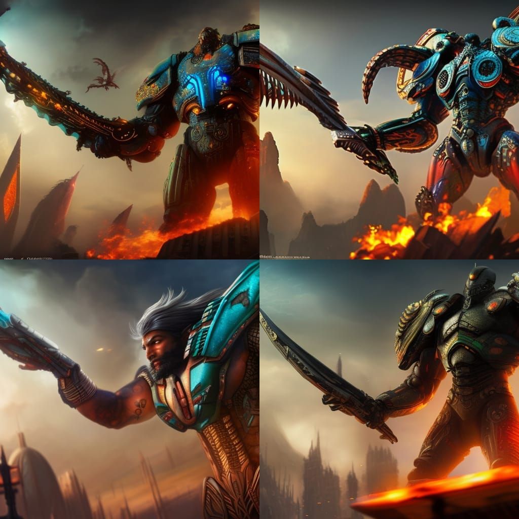 Pacific Rim Gypsy Avenger: Detailed Matte Painting