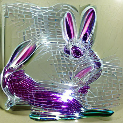 Glass Fiber Bunny: A Study in Texture