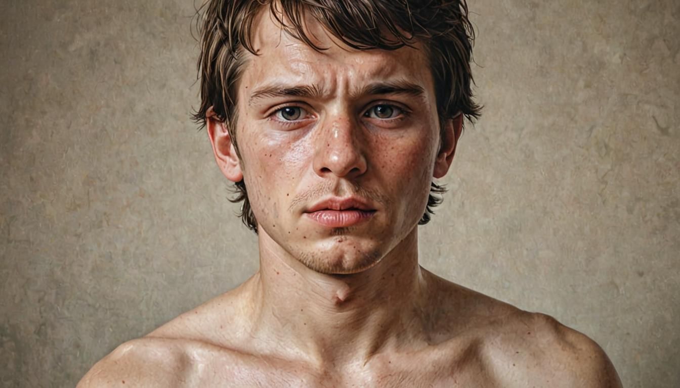 Prodigal Son Illustration in Hyperrealistic Style