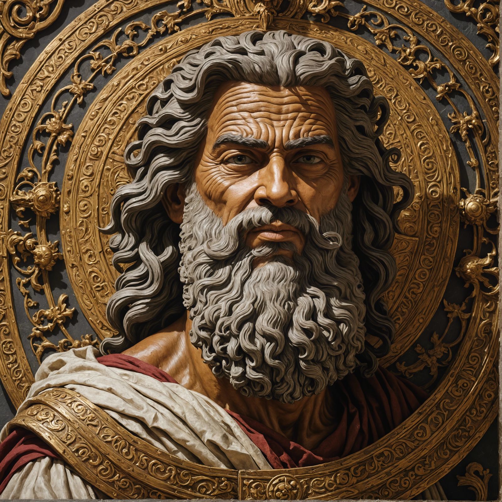 Ezekiel: Divine Renaissance Portrait of a God
