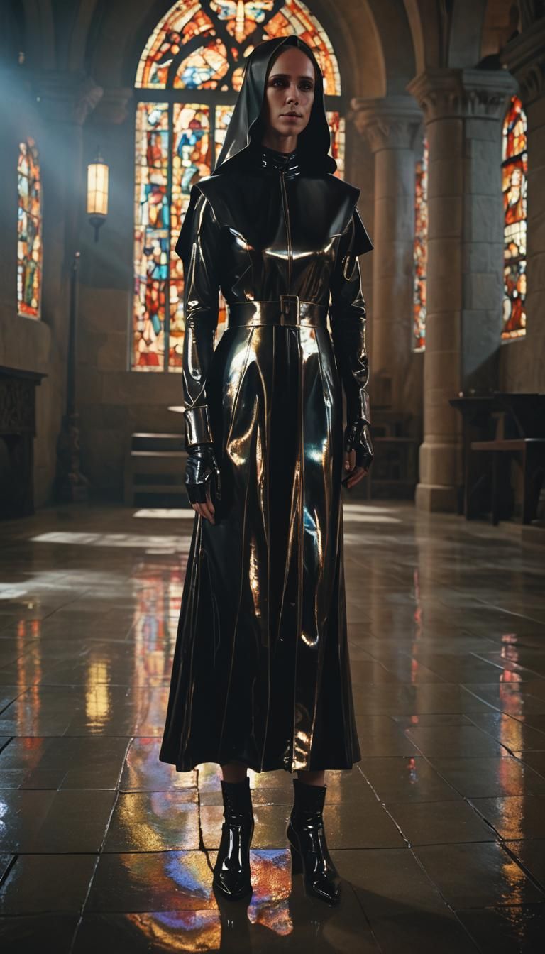 Jennifer Love Hewitt as Reflective Latex Nun