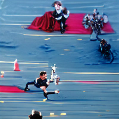 Tom Cruise Wins Excalibur, Congratulated by Queen Elizabeth