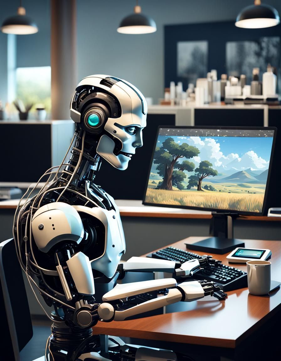 Waiting for AI Art Generator Prompt