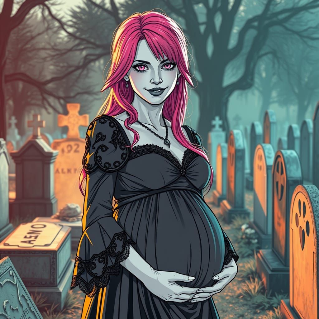 Gothic Dream in Black and White