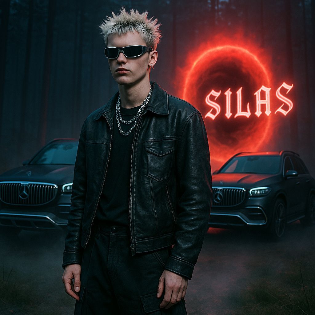 Y2K Model with SUVs and a Glowing Portal