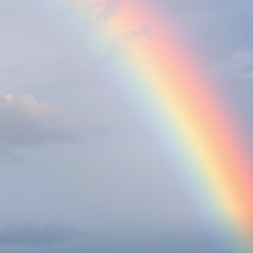 Spectacular Fire Rainbow: Sunlight Through Ice Crystals