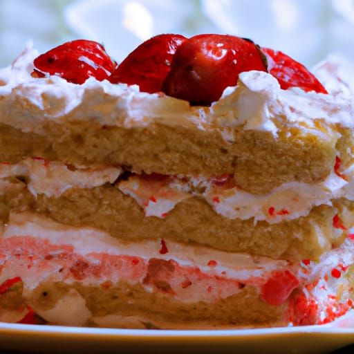Strawberry Shortcake: Professional Photography with Bokeh