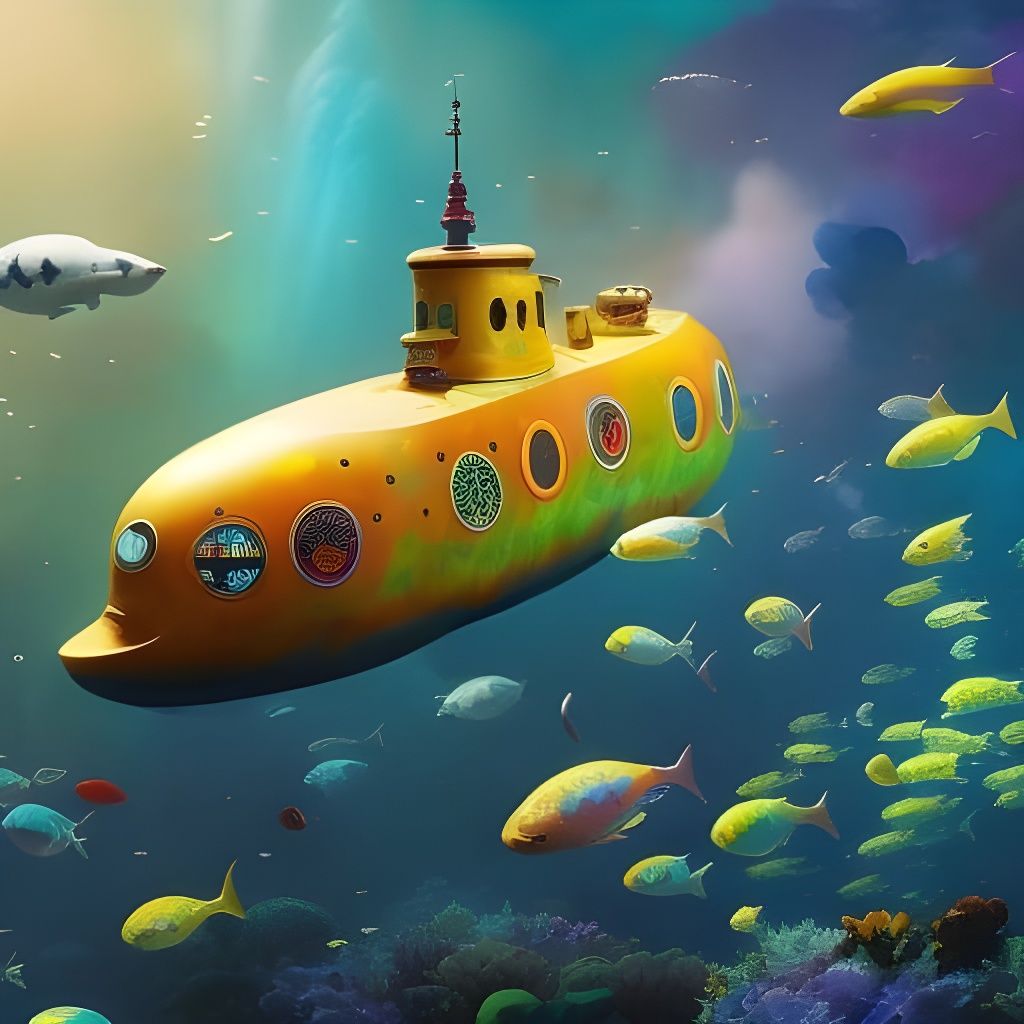 We all live in a Yellow Submarine, Yellow Submarine, Yellow Submarine… 🎶