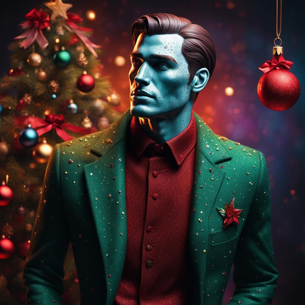 Man's Unusual Christmas Love: Hyperrealistic Dark Romance