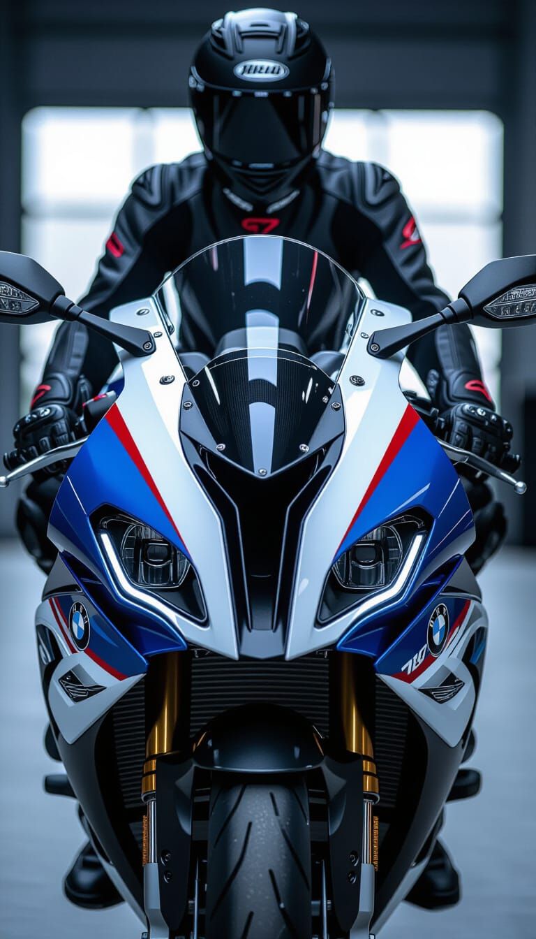 BMW S1000RR: Hyper-Realistic Macro Studio Shot