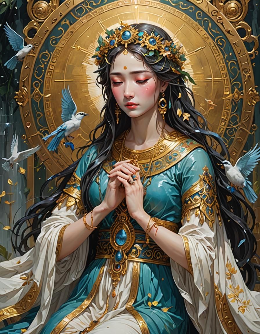 Weeping Goddess: An Image of Melancholy