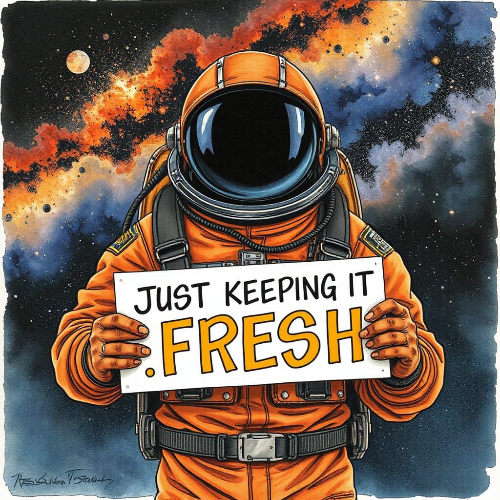 JUST KEEPING IT FRESH