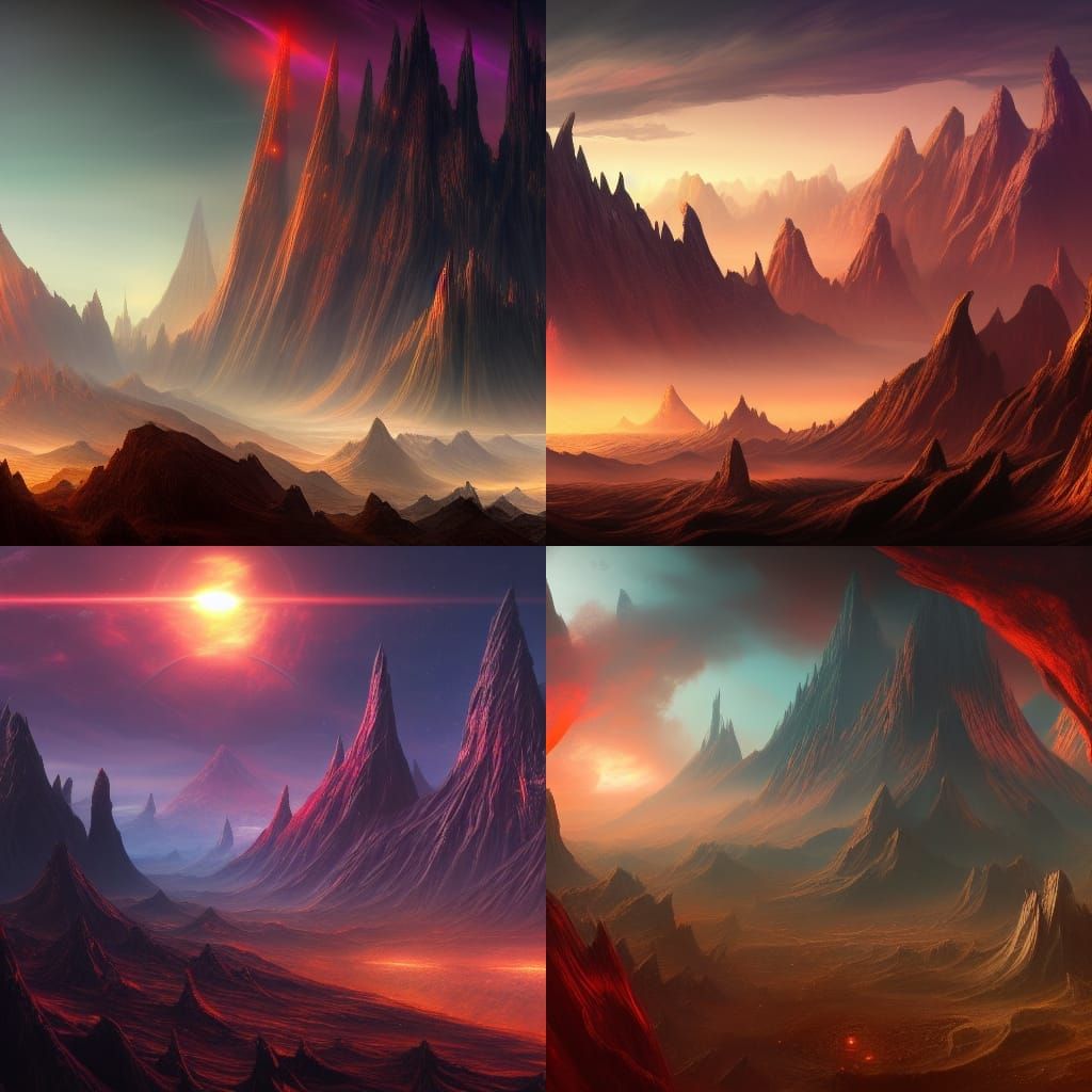 Fantastical Gallifrey Concept Art in Deep Color