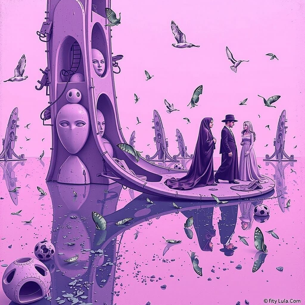 Hyperrealistic Organic Landscapes in Photorealistic Detail