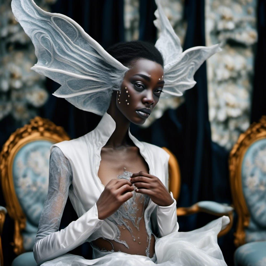 Art History Characters Party in Hyperrealistic Style