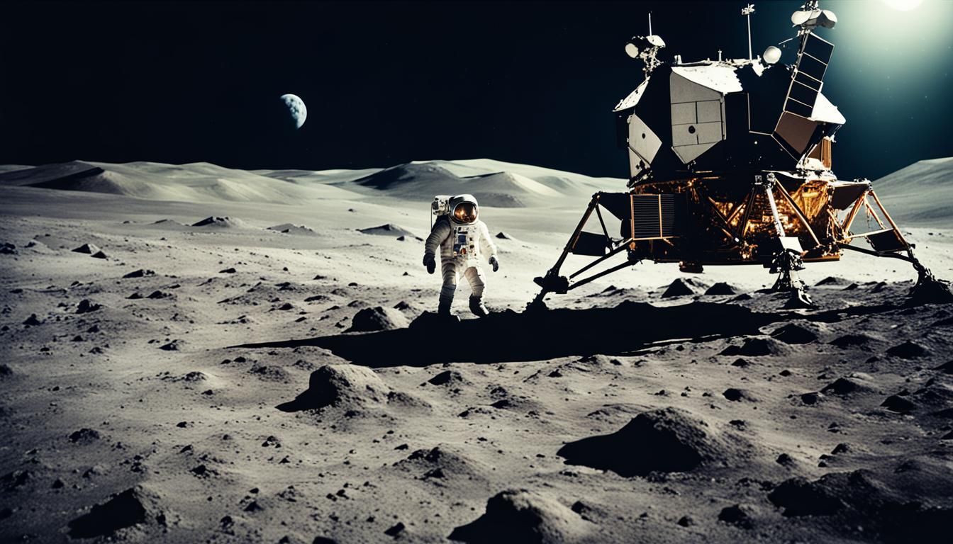 july 1969. Appolo 11 mission on the moon