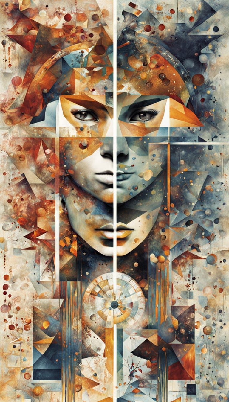 AI's Visual Interpretation of Symbolic Rebellion