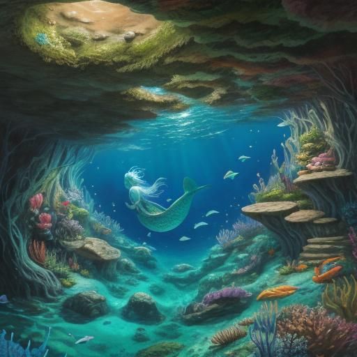 Enchanting Mermaid Grotto