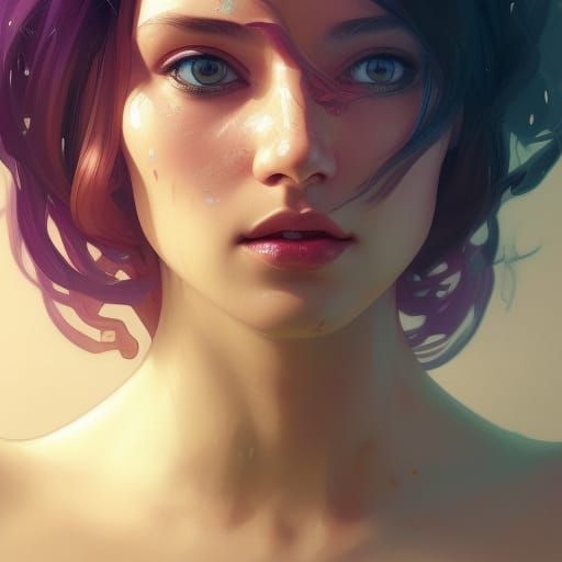 Mirabel Portrait in Hyperdetailed Digital Art Style