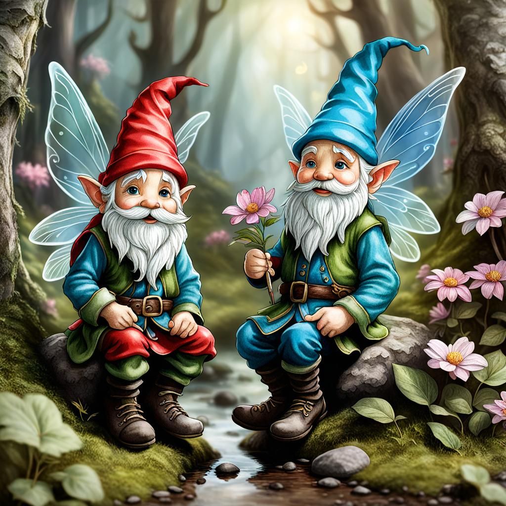 Enchanted Gathering of Elves, Fairies, and Gnomes