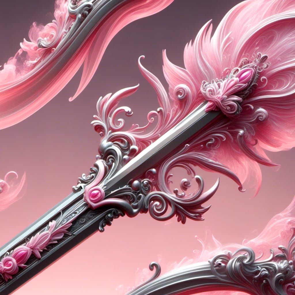 Ethereal Fairy Warrior with Sword