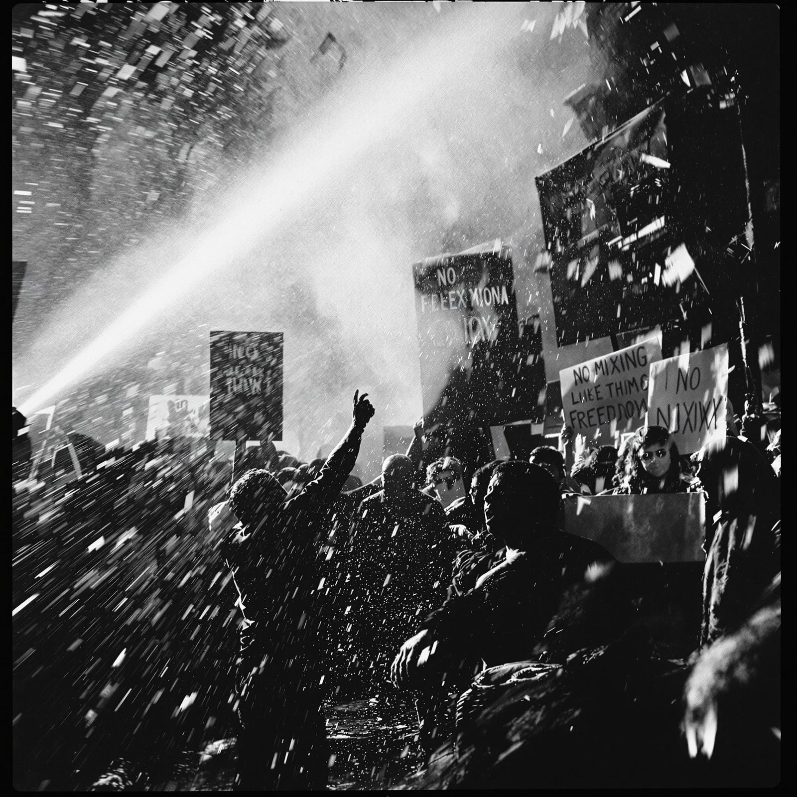 Gritty Civil Rights Era Images in Black and White