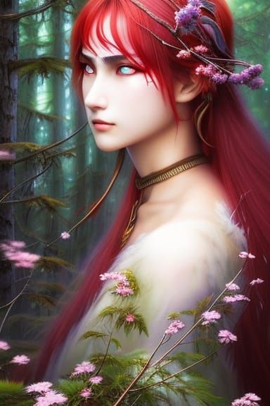 Stunning Princess Mononoke Forest Illumination