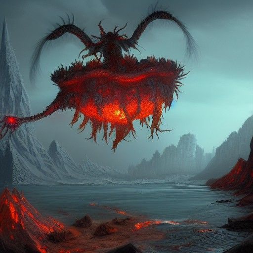 Arachnid Eggs Conquer Canada: Fantasy Concept Art