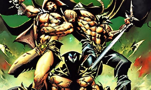 Cowboys from Hell and Angel of Death: Comic Book Art