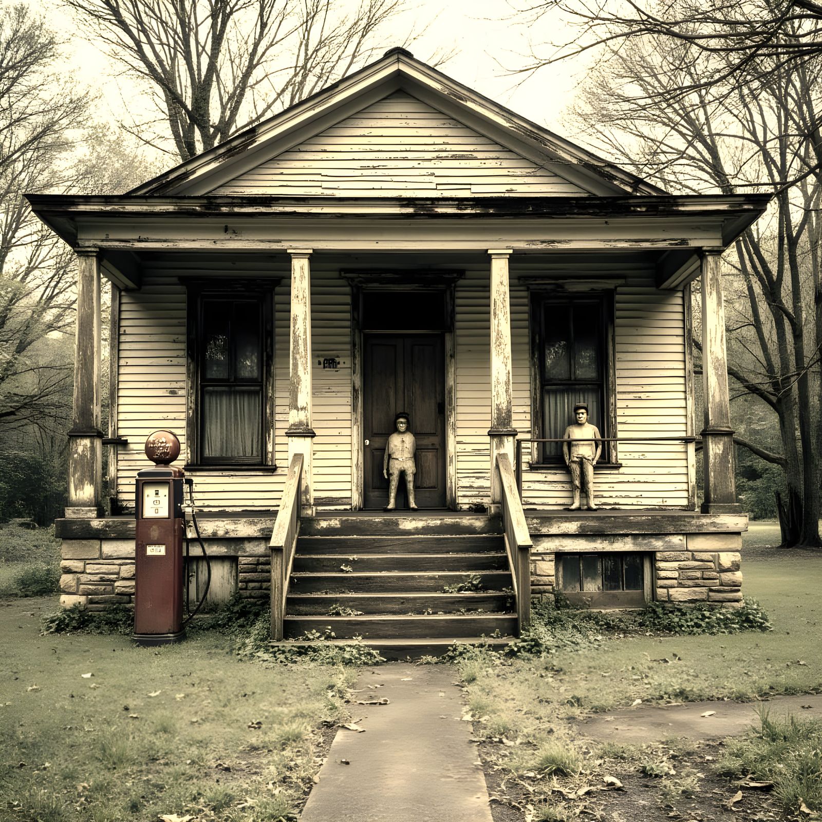 Forgotten Confederates Stand Guard at an Abandoned Southern ...
