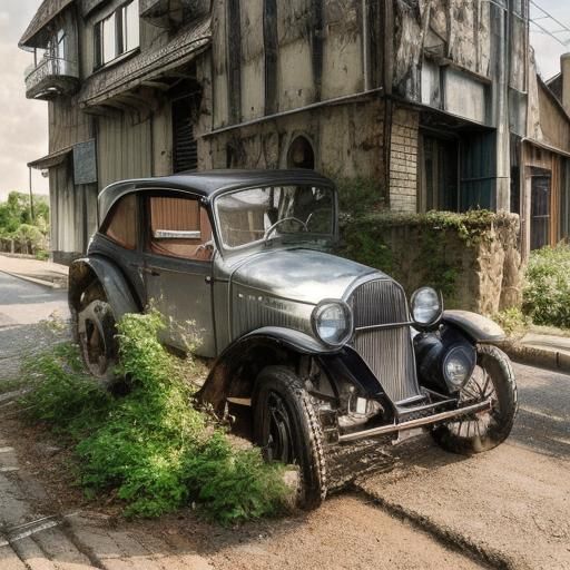 AI Generated Image of an Automobile